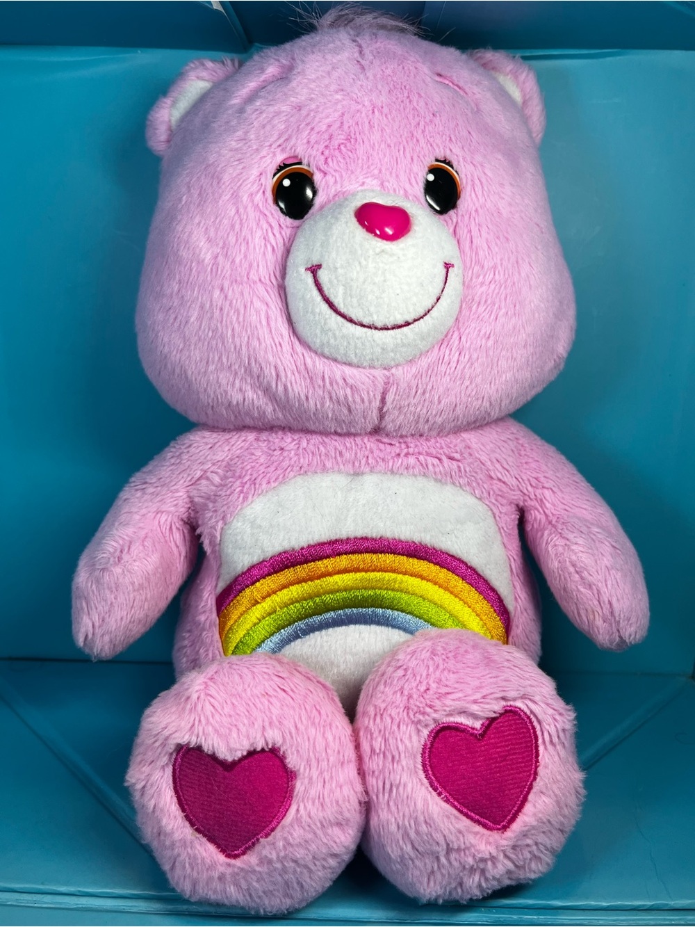 American Greetings / Hasbro - Care Bears - Cheer Bear Plush